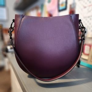 Coach Maddy Hobo Boysenberry/Pewter
